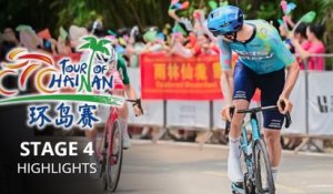 Tour du Hainan 2026 - Étape 4 - Guillermo Thomas Silva fait coup double sur la 4e étape