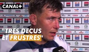 La réaction de Baptiste Delaporte après la défaite de Castres face à Toulouse à domicile