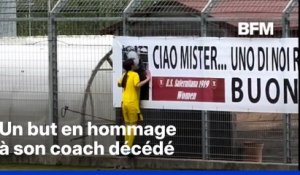 Italie: elle célèbre son but en rendant hommage à son entraîneur décédé
