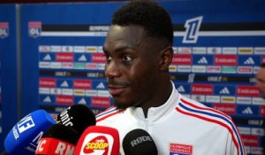 « Aujourd'hui, on a remporté une première finale » : Moussa Niakhaté savoure le succès lyonnais à Auxerre - Foot - Ligue 1 - Lyon