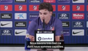Atlético - Alvarez uniquement concentré sur l’objectif d’aller en finale