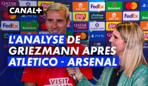 Antoine Griezmann réagit à la demi-finale aller Atlético de Madrid / Arsenal - Ligue des Champions 2025-2026