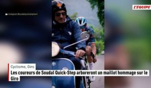 Les coureurs de Soudal Quick-Step arboreront un maillot hommage sur le Giro - Cyclisme - Giro