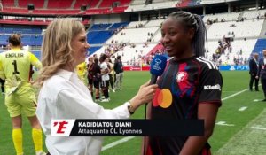 Kadidiatou Diani : «J'ai donné mon corps» pour marquer ce but - Foot - Ligue des champions (F) - OL Lyonnes