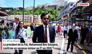 Le président de la FIA, Mohammed Ben Sulayem, confirme un nouveau moteur en F1 en 2030 - F1 - GP de Miami