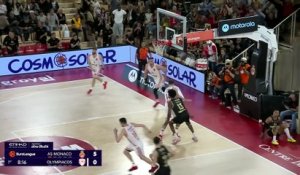 Battu une troisième fois en trois matches par Olympiakos en quarts de finale, Monaco dit au revoir à l’Euroligue - Basket - Euroligue (H)