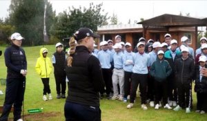 Madaëf Ladies Open : les jeunes golfeurs marocains à la rencontre des pros - Golf
