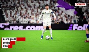 Federico Valverde dément s'être battu avec Aurélien Tchouaméni et confirme s'être cogné la tête « par inadvertance » - Foot - Real Madrid