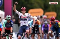 Paul Magnier remporte au sprint la 1re étape du Giro, courue en Bulgarie et marquée par une énorme chute à la fin - Giro