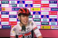 Tour d'Italie 2026 - Paul Magnier : "C'était ma 1ère fois contre les grands sprinteurs"