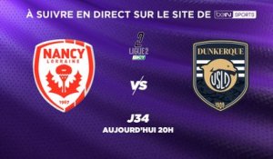 Suivez Nancy - Dunkerque en direct !