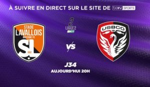 Suivez Laval - Boulogne-sur-Mer en direct !