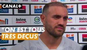 Melvin Jaminet réagit à la défaite de Toulon face à Toulouse au stade Vélodrome