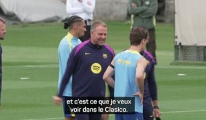 Barcelone - Flick avant le Clasico : "Jouer notre football"