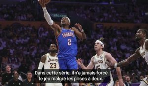Thunder - Daigneault bluffé par Gilgeous-Alexander : "Son calme est contagieux"