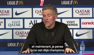 PSG - Enrique après la victoire contre Brest : "On est déjà champions"