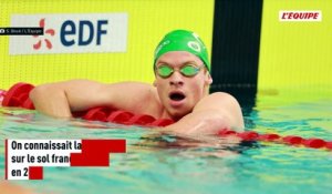 Léon Marchand devient champion de France du 400 m 4 nages et signe la meilleure performance mondiale de l'année - Natation - Championnats de France