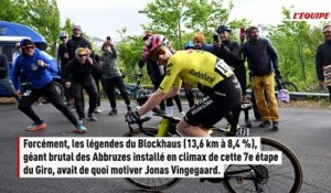 Jonas Vingegaard envoie un message au sommet du Blockhaus sur la 7e étape du Giro, Eulalio reste leader du général - Cyclisme - Giro