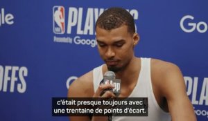 Spurs - Wembanyama : "Une bonne alchimie dès les premières minutes"