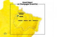 Tour de France 2028 - Le Grand Départ du Tour de France 2028... à Reims, en "En Champagne Grand-Est"