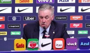Brésil - Ancelotti : ''Neymar jouera s’il mérite de jouer''