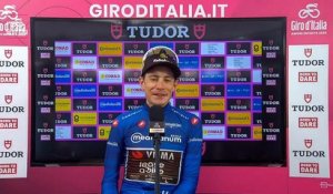 Tour d'Italie 2026 - Jonas Vingegaard : "Je peux être plutôt satisfait de ce contre-la-montre…"
