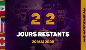 Le décompte d’Opta - J-22 avant la Coupe du monde