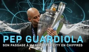 Manchester City - Le passage de Pep Guardiola à Manchester City en chiffres