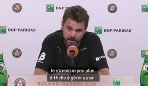 Roland-Garros - Wawrinka : "Fils ? Tu as déjà écrit l'article pour après le match..."
