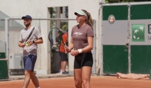 Roland-Garros 2026 - Amanda Anisimova à l'entraînement ce samedi 23 mai