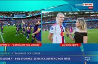 Ada Hegerberg (OL Lyonnes) : « C'est dur... » - Foot - Ligue des champions (F)