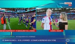 Ada Hegerberg (OL Lyonnes) : « C'est dur... » - Foot - Ligue des champions (F)