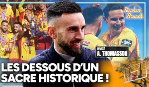 Premier capitaine de l'histoire du RC Lens à soulever une Coupe de France... Adrien Thomasson est l'invité du Stephen Brunch !
