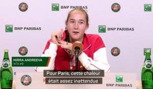 Andreeva a oublié le mauvais souvenir Boisson - Tennis - Roland-Garros