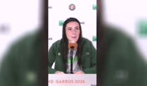 Roland-Garros - Jacquemot avant Sabalenka : "Je suis sûre d'avoir mes chances"