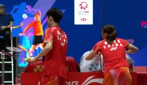 Thom Gicquel et Delphine Delrue éliminés en huitièmes - Badminton - Open de Singapour