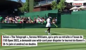 Serena Williams de retour à la compétition en juin au Queen's ? - Tennis - Queen's