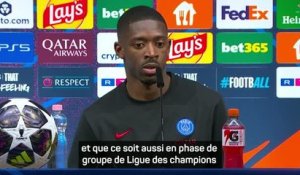 PSG - Dembélé : "Arsenal est une très bonne équipe"