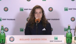 Roland-Garros 2026 - Karolina Muchova après sa sortie à Roland-Garros : “Ça fait mal”