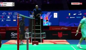Le replay de la demi-finale d'Alex Lanier - Badminton - Open de Singapour