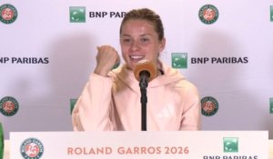 Roland-Garros 2026 - Maja Chwalinska après son retour contre Sakkari : “J’étais morte après le premier set”