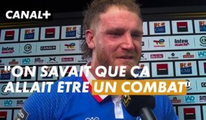 Lenni Nouchi revient sur la victoire de Montpellier à domicile face à Pau