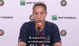 Roland-Garros - Parry : "Avant, j'aurais pu me croire vaincue"