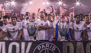 Ligue des Champions : Revivez les célébrations du PSG au Parc des Princes