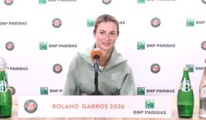 Roland-Garros 2026 - Anna Kalinskaya : “Je suis très fière, je n’arrive pas à y croire”