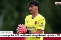 Le jeune gardien de 18 ans Alessandro Longoni devrait rejoindre le PSG - Foot - Ligue 1