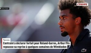 Contraint à déclarer forfait pour Roland-Garros, Arthur Fils repousse sa reprise à quelques semaines de Wimbledon - Tennis - 's-Hertogenbosch