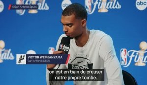 Spurs - Mené 0-2 par les Knicks, Wembanyama tente d’expliquer la défaite