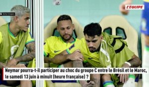 La blessure de Neymar connaît « une bonne évolution » selon la Fédération brésilienne - Foot - Coupe du monde - Brésil