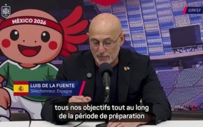 Espagne - De La Fuente : “Il y a d’autres équipes tout aussi fortes que la nôtre”